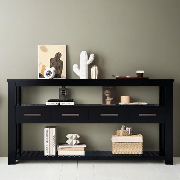 Homaapack 62" Kitchen Storage Sideboard Buffet Console Table